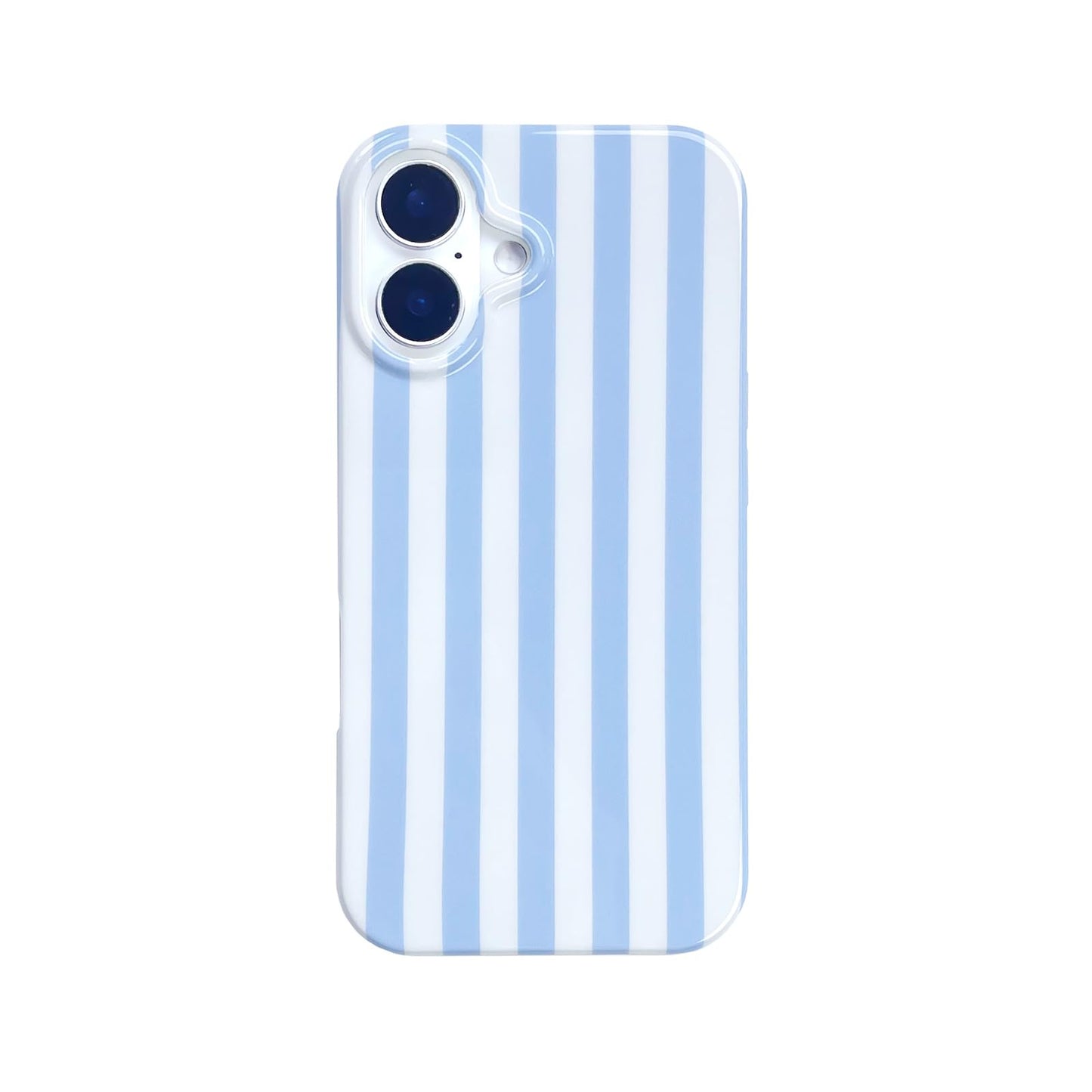 Cute Striped Phone Case Compatible with iPhone 14/13 6.1",Aesthetic Trendy Retro Stripe Pattern Chic Pretty Stylish Protective Girls Women Cover for iPhone 14/13-Black White