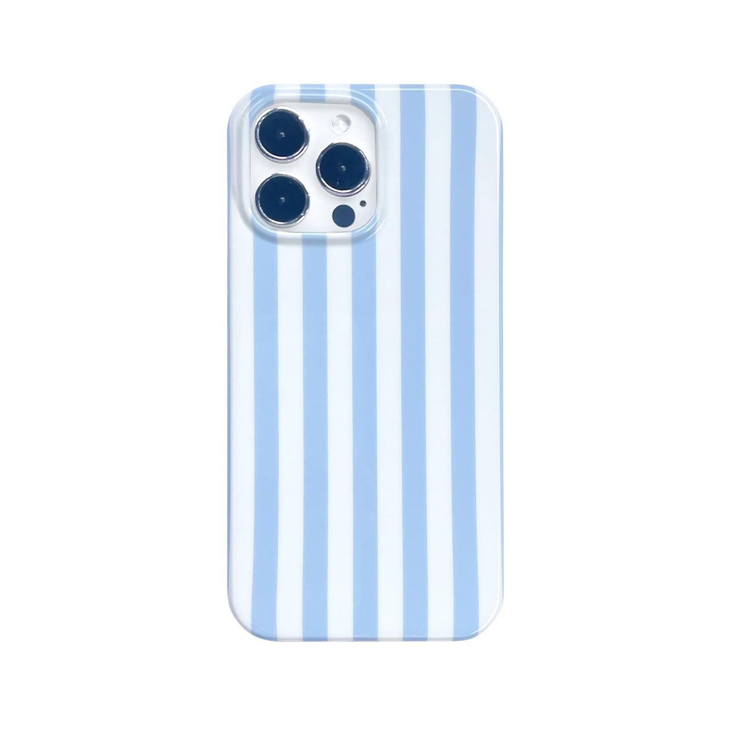 Cute Striped Phone Case Compatible with iPhone 14/13 6.1",Aesthetic Trendy Retro Stripe Pattern Chic Pretty Stylish Protective Girls Women Cover for iPhone 14/13-Black White