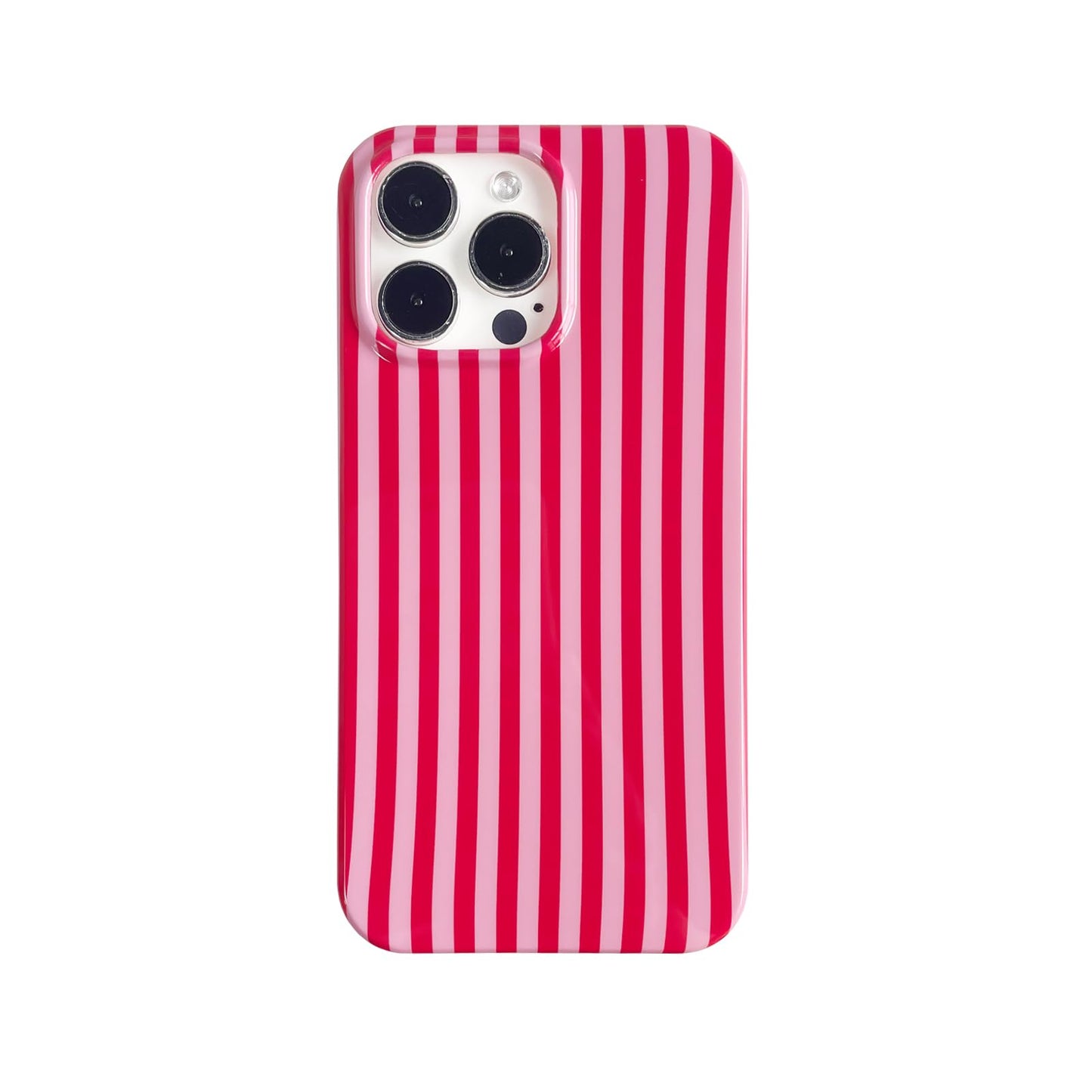 Cute Striped Phone Case Compatible with iPhone 14/13 6.1",Aesthetic Trendy Retro Stripe Pattern Chic Pretty Stylish Protective Girls Women Cover for iPhone 14/13-Black White
