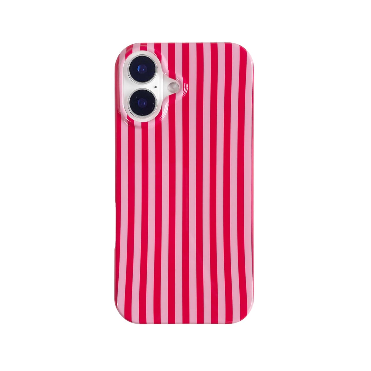 Cute Striped Phone Case Compatible with iPhone 14/13 6.1",Aesthetic Trendy Retro Stripe Pattern Chic Pretty Stylish Protective Girls Women Cover for iPhone 14/13-Black White