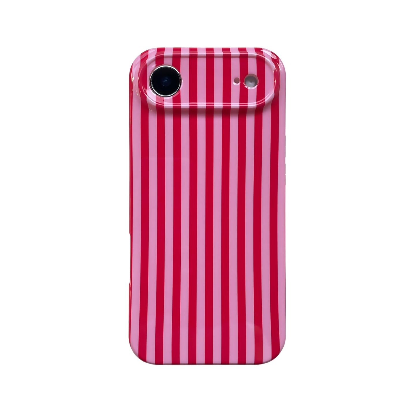 Cute Striped Phone Case Compatible with iPhone 14/13 6.1",Aesthetic Trendy Retro Stripe Pattern Chic Pretty Stylish Protective Girls Women Cover for iPhone 14/13-Black White