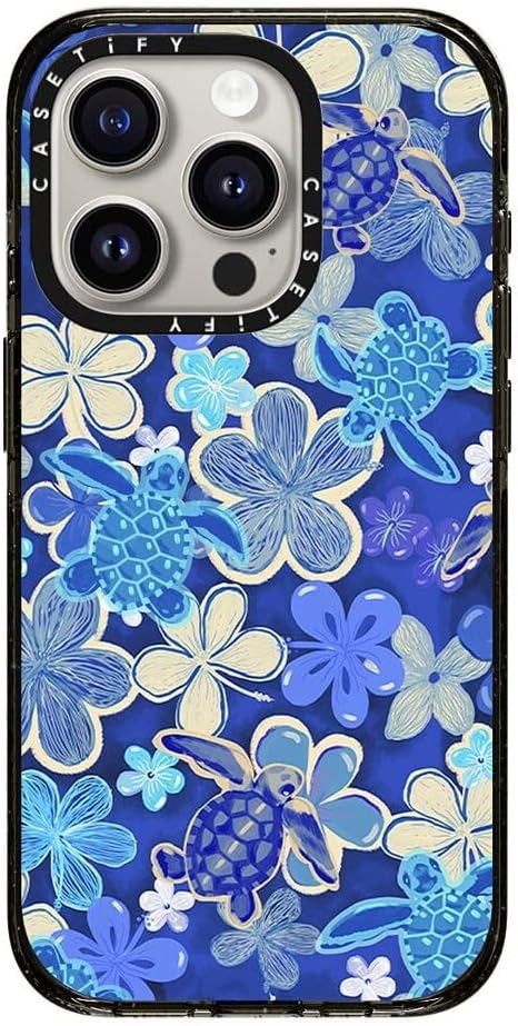 CASETiFY Impact iPhone 15 Pro Max Case [4X Military Grade Drop Tested / 8.2ft Drop Protection/Compatible with Magsafe] White/Black Colorblock - Clear Black