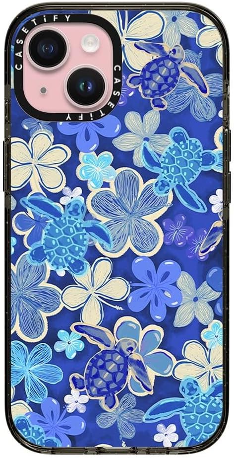 CASETiFY Impact iPhone 15 Pro Max Case [4X Military Grade Drop Tested / 8.2ft Drop Protection/Compatible with Magsafe] White/Black Colorblock - Clear Black