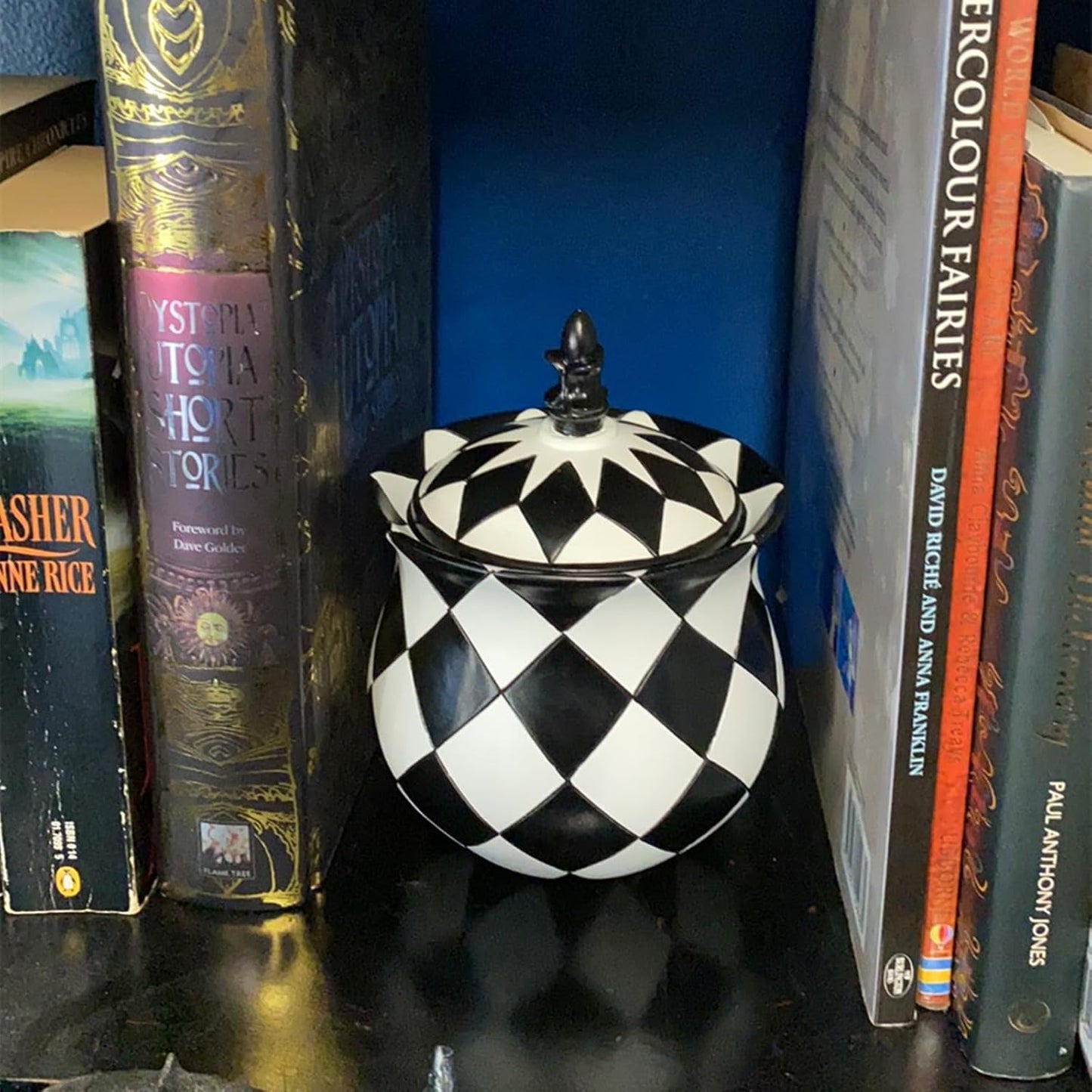 Black and White Jewelry Ring Storage Case Decorative Boxes With Lids For Home Decor Earring Container Decor Resin Necklace Travel Display Box Jewelry Box Female Gift