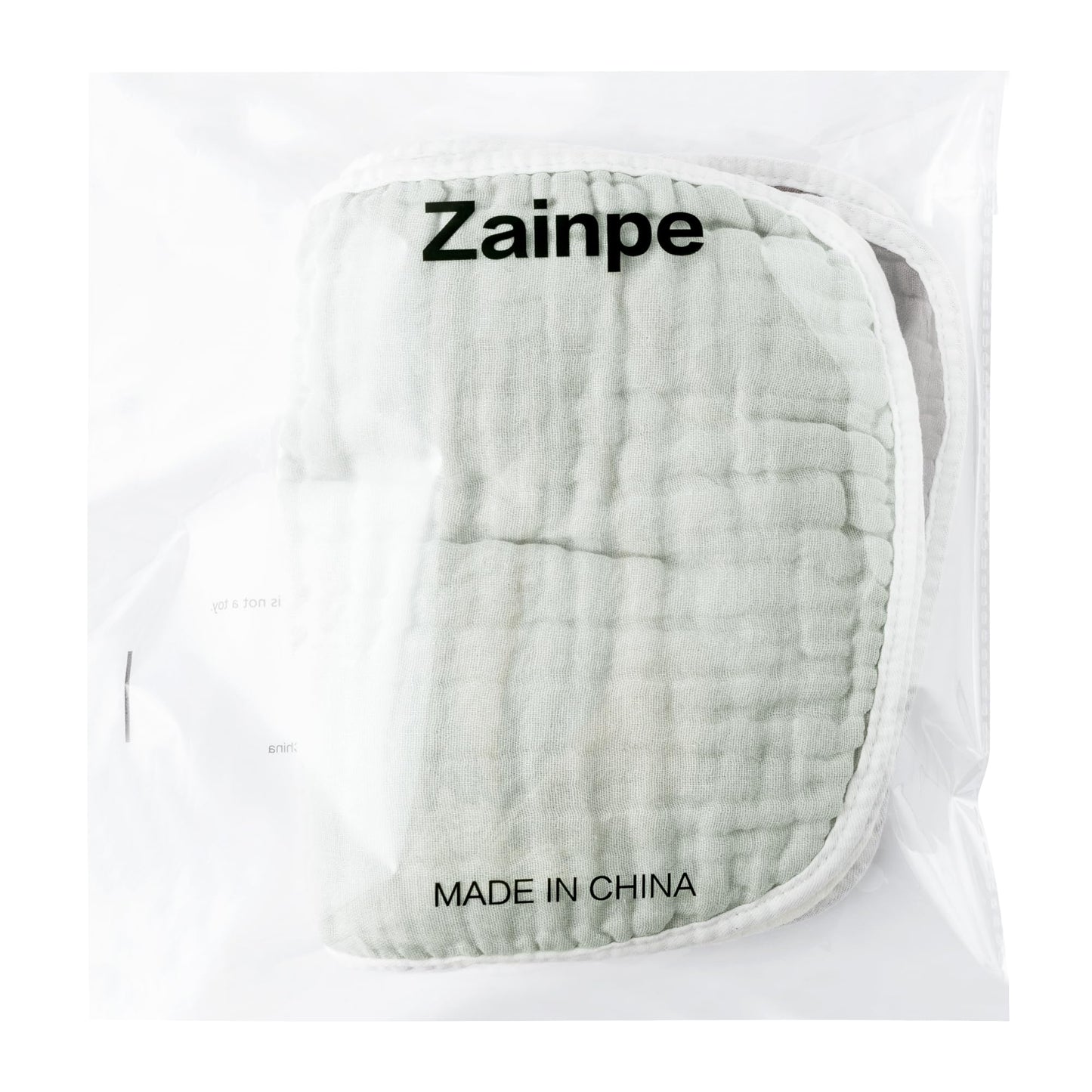 Zainpe 6Pcs Snap Muslin Cotton Bibs for Baby Love Heart Milk Letter Pattern Bib with 6 Absorbent Soft Layers, Machine Washable Burp Cloths for Infants Newborns Toddlers Drooling Feeding and Teething